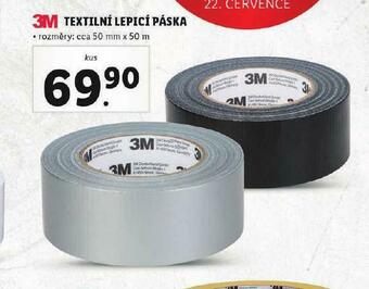 Lidl 3m textilní lepicí páska nabídka