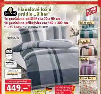 Norma Flanelové ložni prádlo ,,biber" nabídka