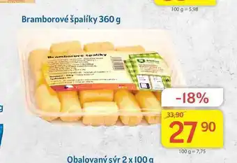 Kubík potraviny Beskyd fryčovice bramborové špalíky 360 g nabídka
