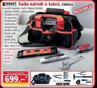 Norma Sada nářadí v tašce, 23dílná nabídka
