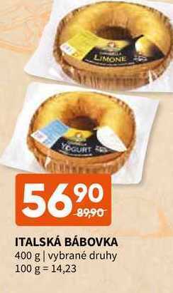 Terno Italská bábovka 400 g nabídka