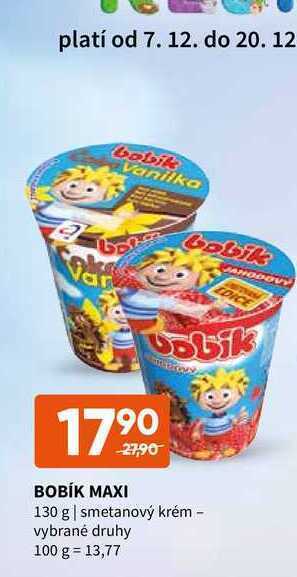 Terno Bobík maxi 130 g | smetanový krém nabídka