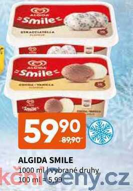 Terno Algida smile 1000 ml nabídka
