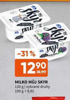 Terno Milko můj skyr 130 g nabídka