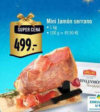 Albert Mini jamón serrano 1 kg nabídka