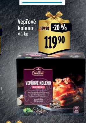 Albert Vepřové koleno 1 kg nabídka