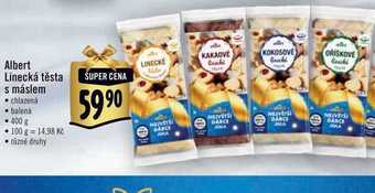Albert Albert linecká těsta s máslem 400 g nabídka