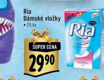 Albert Ria dámské vložky • 25 ks nabídka