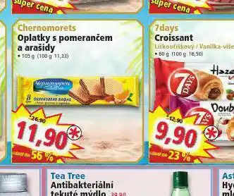 Norma Chernomorets oplatky s pomerančem a arašídy nabídka