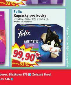 Norma Felix kapsičky pro kočky nabídka