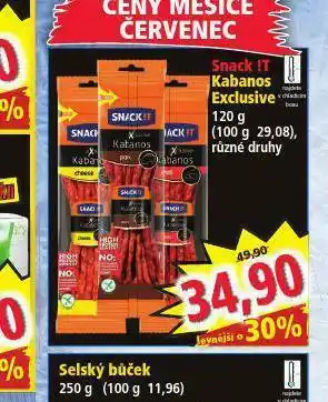 Norma Snack kabanos exclusive nabídka
