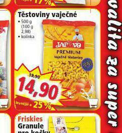 Norma Těstoviny vaječné nabídka