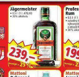 Norma Jägermeister nabídka
