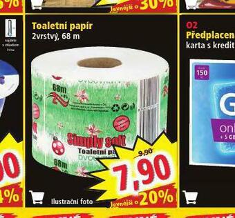Norma Toaletní papír nabídka