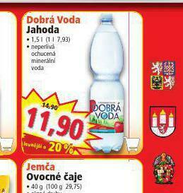 Norma Dobrá voda jahoda nabídka