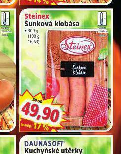 Norma Steinex šunková klobása nabídka
