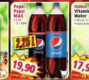 Norma Pepsi / pepsi max nabídka