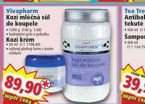 Norma Vivapharm kozí mléčná sůl do koupele nabídka