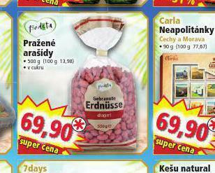 Norma Pražené arašídy nabídka