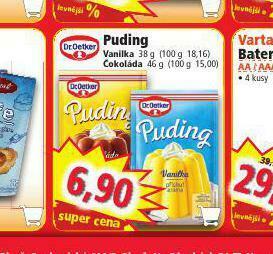 Norma Dr. oetker puding nabídka