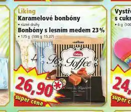 Norma Liking karamelové bonbóny nabídka