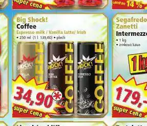 Norma Big shock coffee nabídka