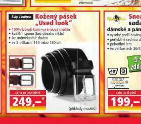 Norma Kožený pásek nabídka