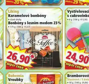 Norma Bonbóny s lesním medem 23% nabídka