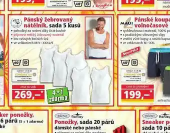 Norma Pánský žebrovaný nátělník nabídka