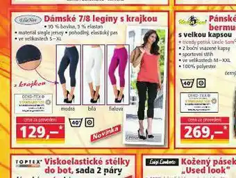 Norma Dámské 7/8 legíny s krajkou nabídka