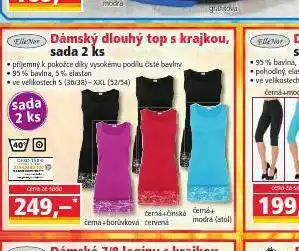 Norma Dámský dlouhý top s krajkou nabídka