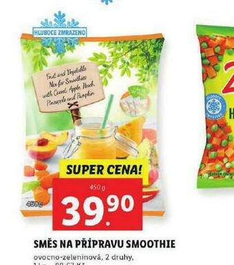 Lidl Směs na přípravu smoothie nabídka