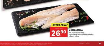 Lidl Mořská štika nabídka