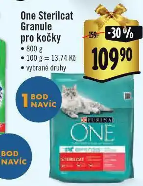 Jip Purina one granule pro kočky nabídka