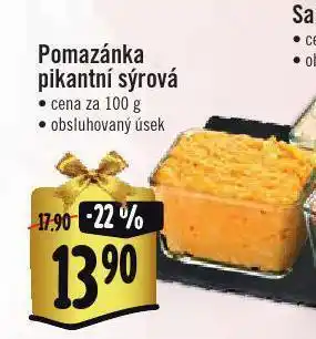 Jip Pomazánka pikantní sýrová nabídka