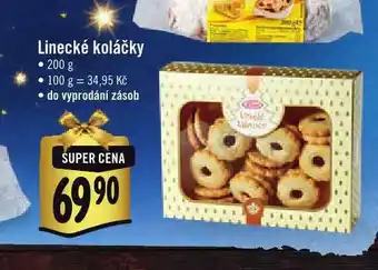 Linecké koláčky