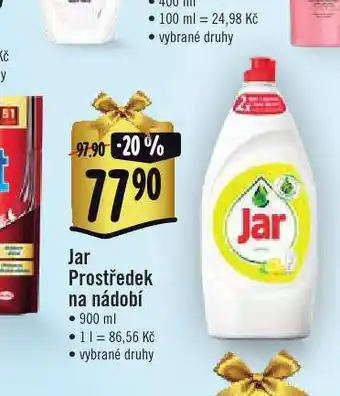 Jip Jar prostředek na nádobí nabídka