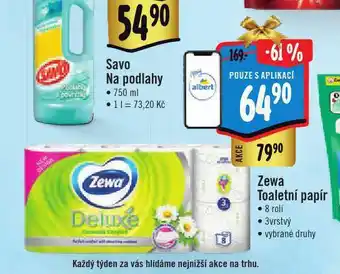 Jip Zewa toaletní papír nabídka
