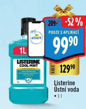 Jip Listerine ústní voda nabídka
