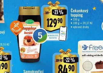 Albert Čekankový topping nabídka