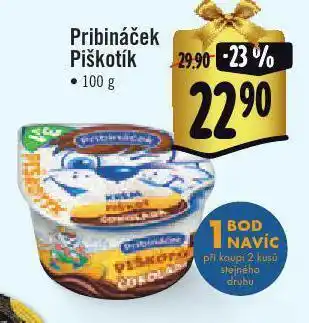 Pribináček piškotík