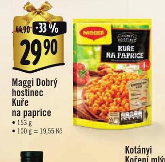 Jip Maggi dobrý hostinec nabídka