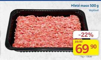 Kubík potraviny Mleté maso vepřové 500 g nabídka