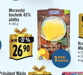 Albert Moravský bochník 45% plátky nabídka