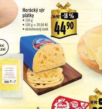 Albert Horácký sýr plátky nabídka