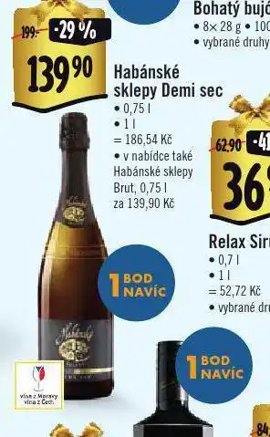Albert Habánské sklepy demi sec nabídka