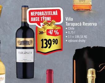 Albert Vina tarapacá reserva nabídka