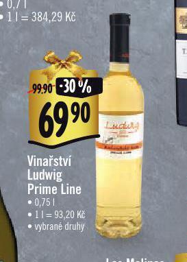 Albert Vinařství ludwig prime line nabídka