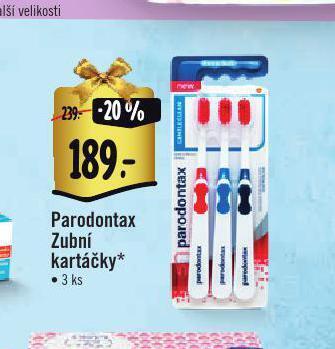 Albert Parodontax zubní kartáčky nabídka