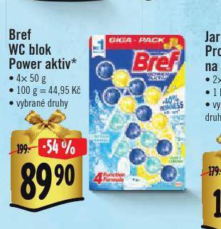Albert Bref wc blok power aktiv nabídka